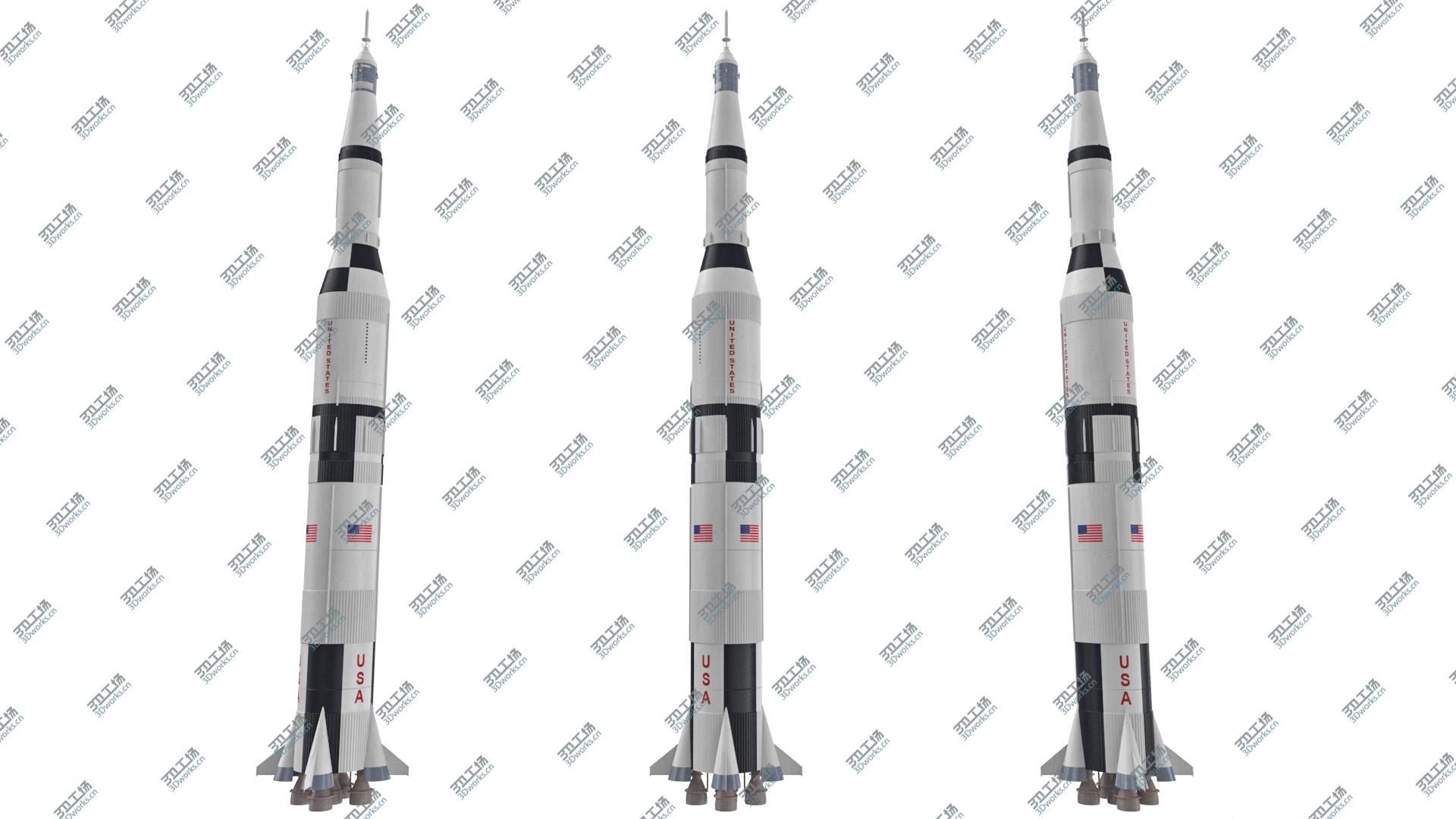 images/goods_img/2021040234/Saturn V Rocket 3D Model model/3.jpg